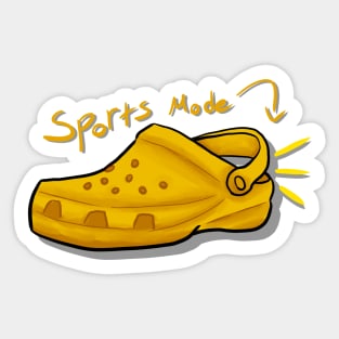 Sports Mode Sticker